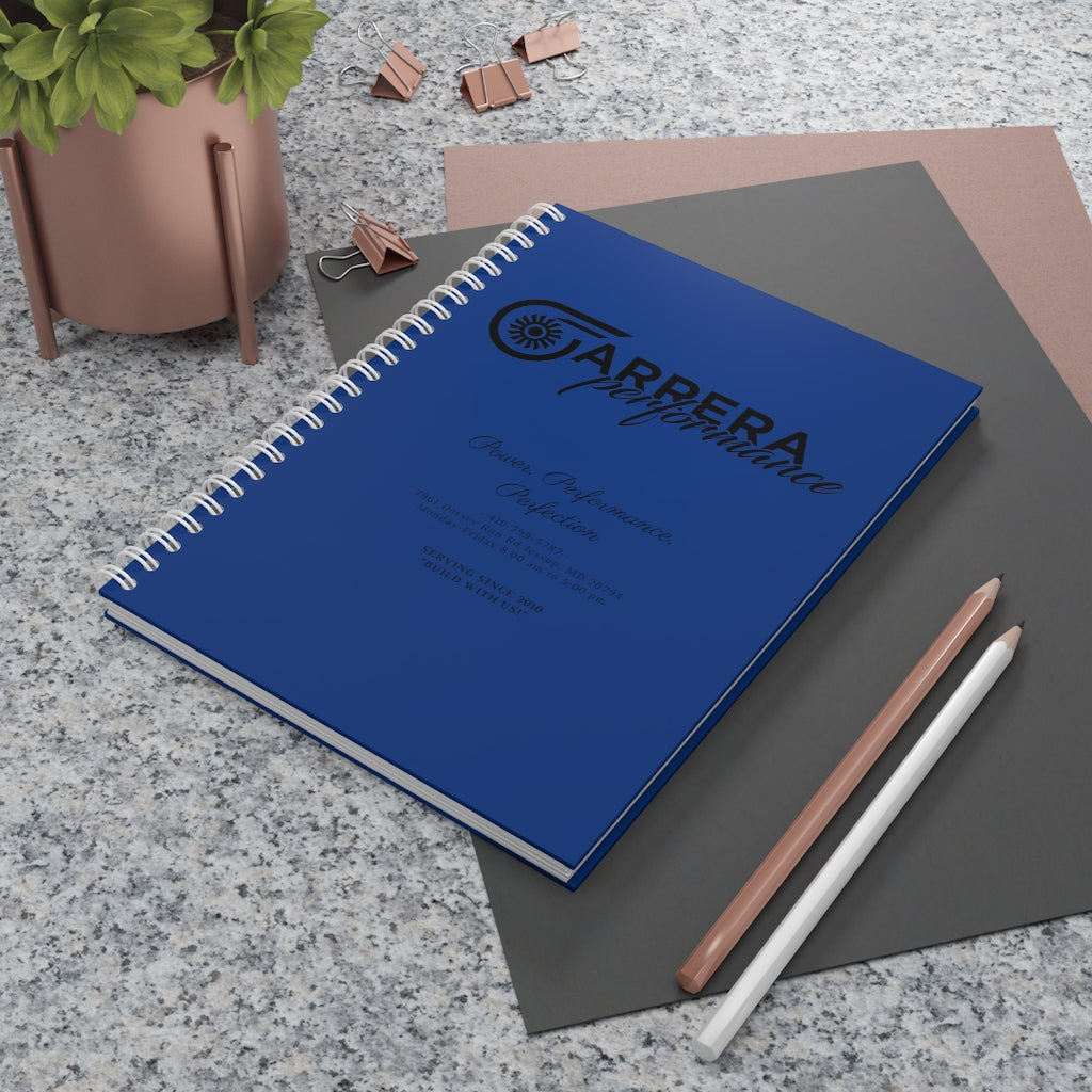 Carrera Spiral Notebook