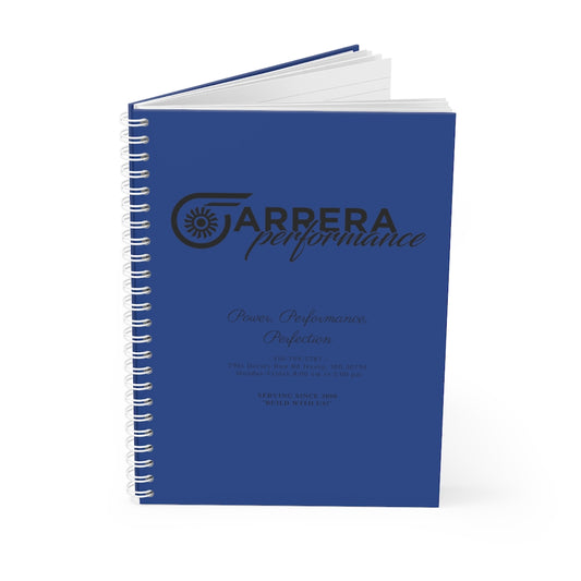 Carrera Spiral Notebook