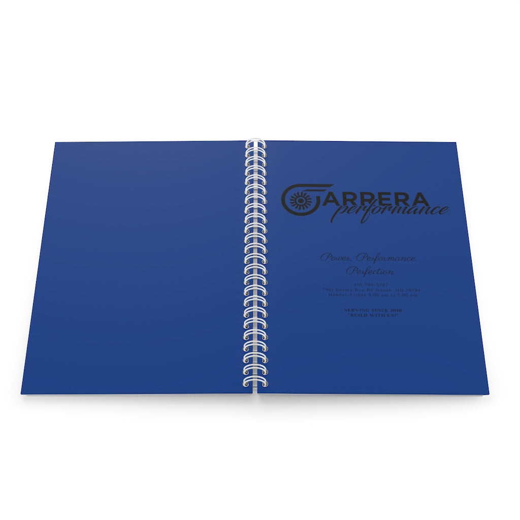 Carrera Spiral Notebook